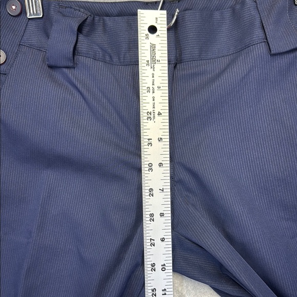 Adidas Blue Ankle Cropped Pants - Picture 2 of 7